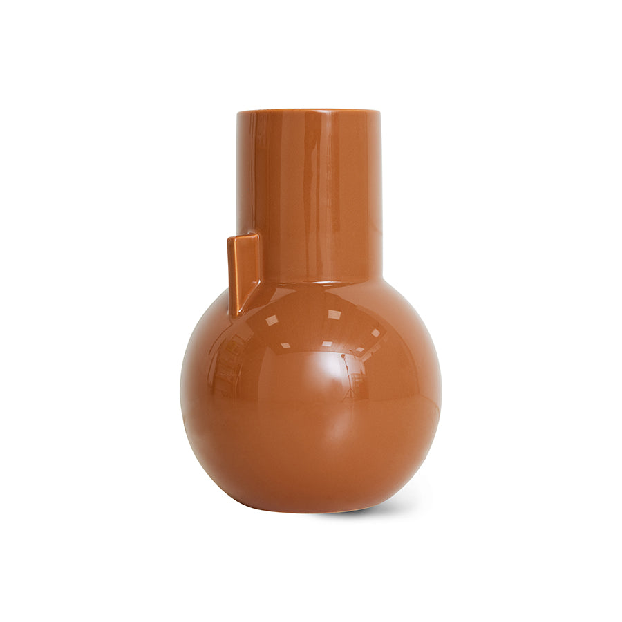 Ceramic Vase Caramel S Caramel - LEEF mode en accessoires