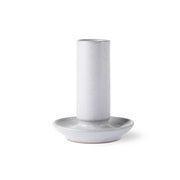 Ceramic candle holder M grey Grey - LEEF mode en accessoires