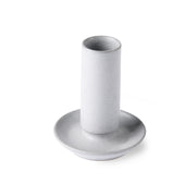 Ceramic candle holder M grey Grey - LEEF mode en accessoires