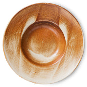 Chefceramics_pastaplaterusticcream_brown__1