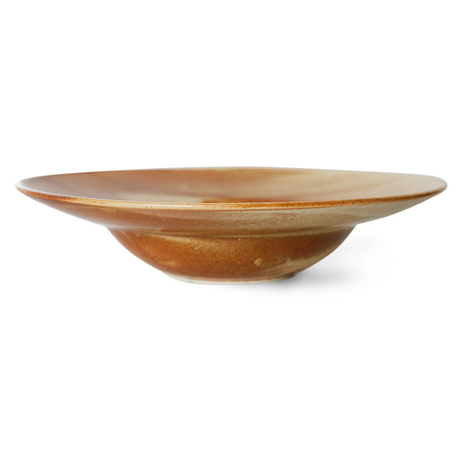 Chefceramics_pastaplaterusticcream_brown__3