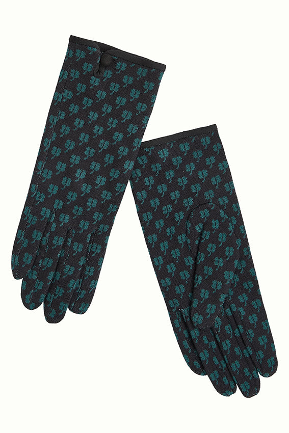 Groene Chelsea-jas handschoenen van King Louie, model 358 Spruced Green, met comfortabele pasvorm en stijlvolle uitstraling.