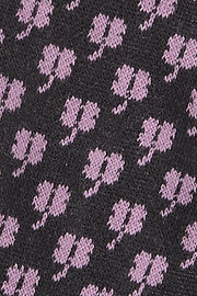 Lila Chelsea handschoen van King Louie met crocus patroon, zachte textuur en stijlvolle uitstraling.