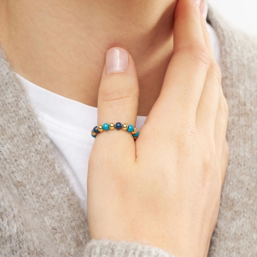 ColorBallBeadsRingRetroBlue_RetroDarkBlue_GoldPlated__2