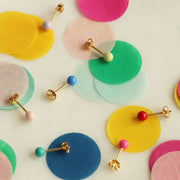 ColorBallEarring1pcsPetrol__4