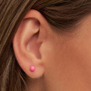 ColorBallEarring1pcsPink__3