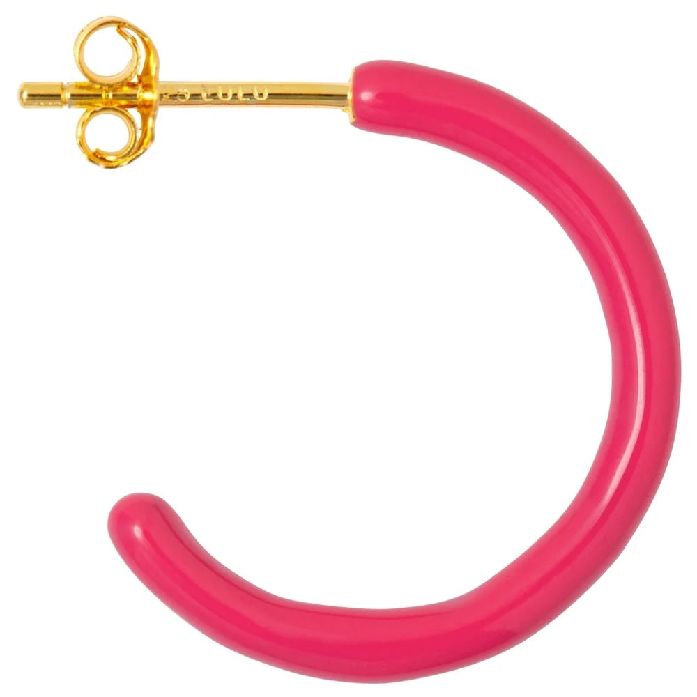 ColorHoopsMediumPairPink__4