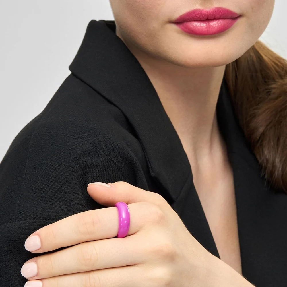 ColorRingChunkyElectricFuchsiaPink__2