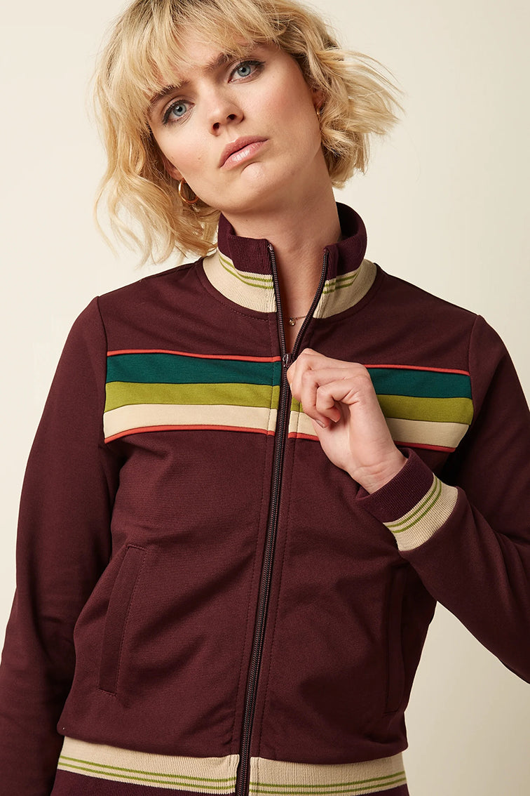 Colorblock Coljack Daytona Sweat 600 Porto Red