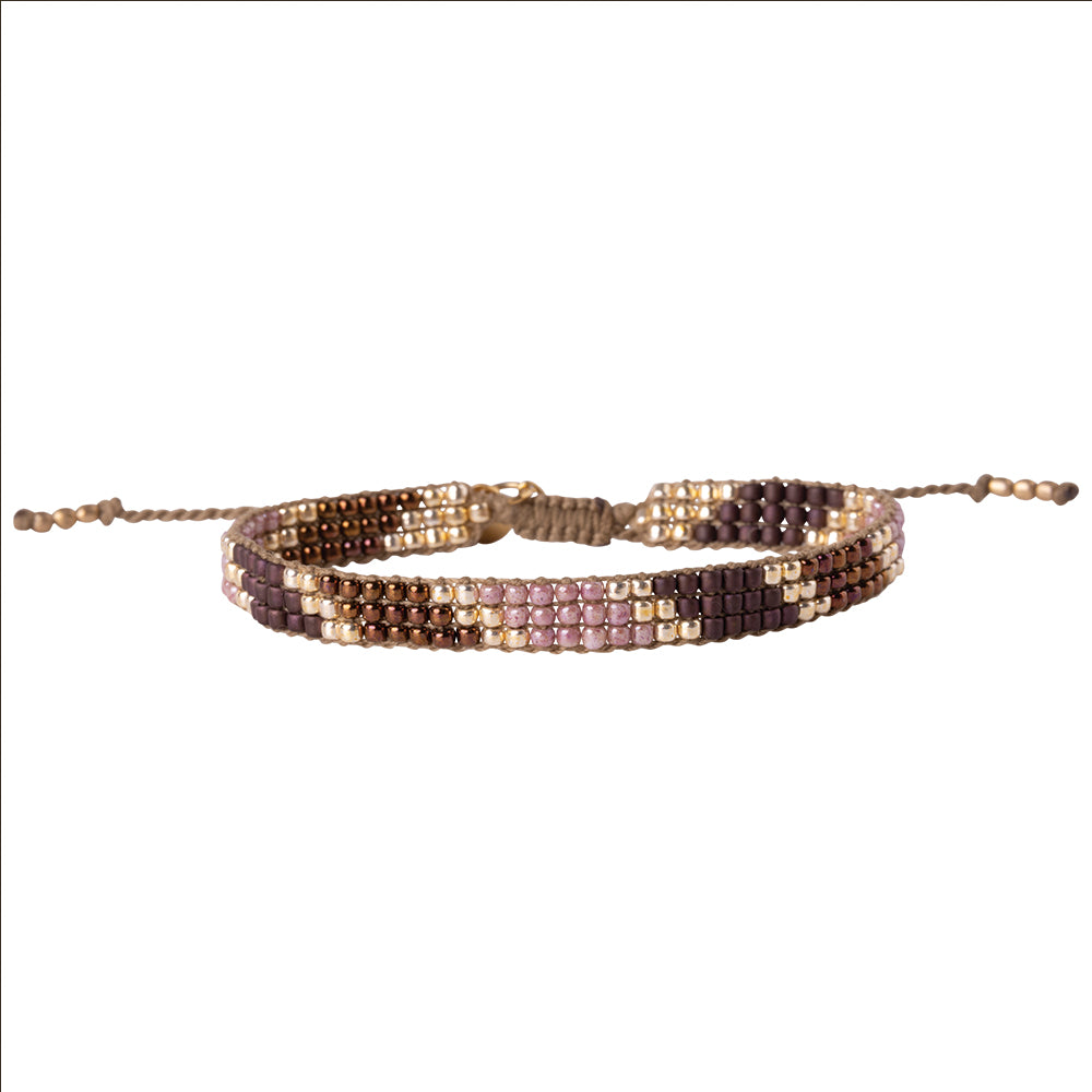 Commitment Rose Quartz Bracelet GC Rose quartz - LEEF mode en accessoires