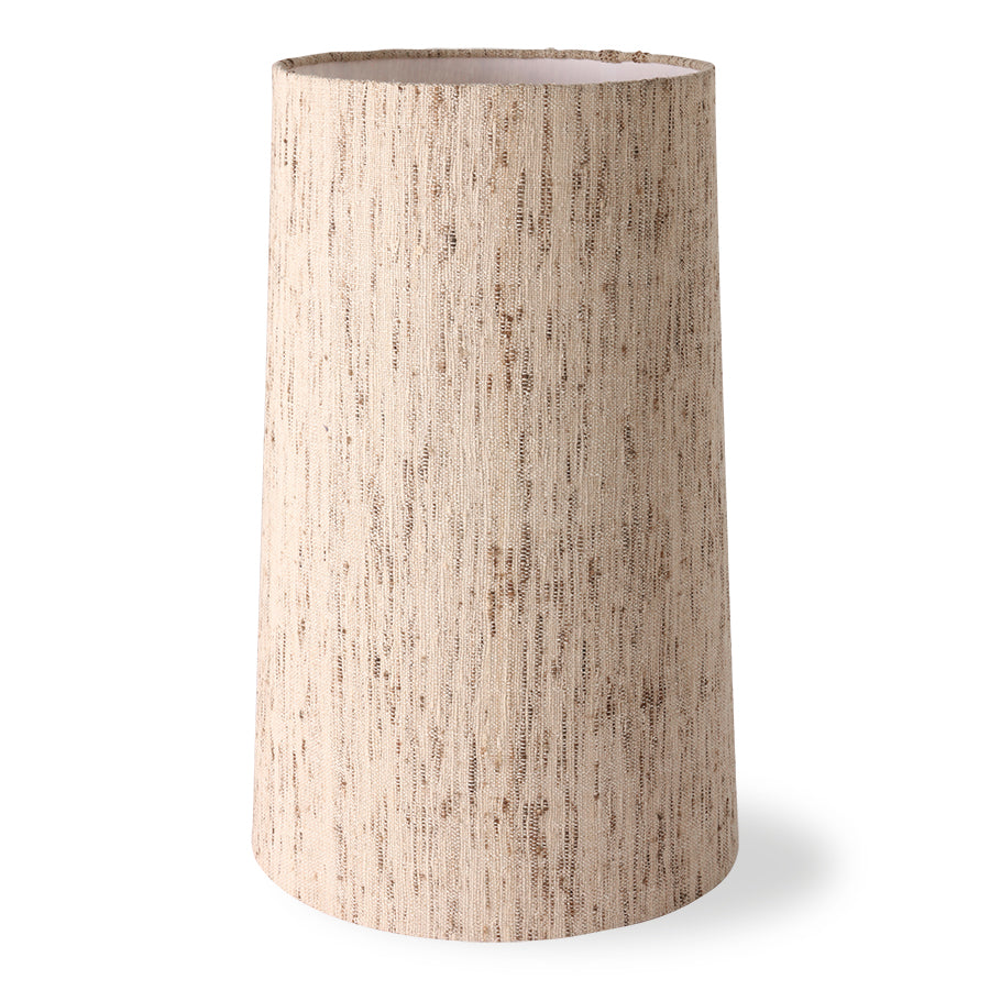 Cone Lamp Shade Silk (Ø36cm) Natural - LEEF mode en accessoires
