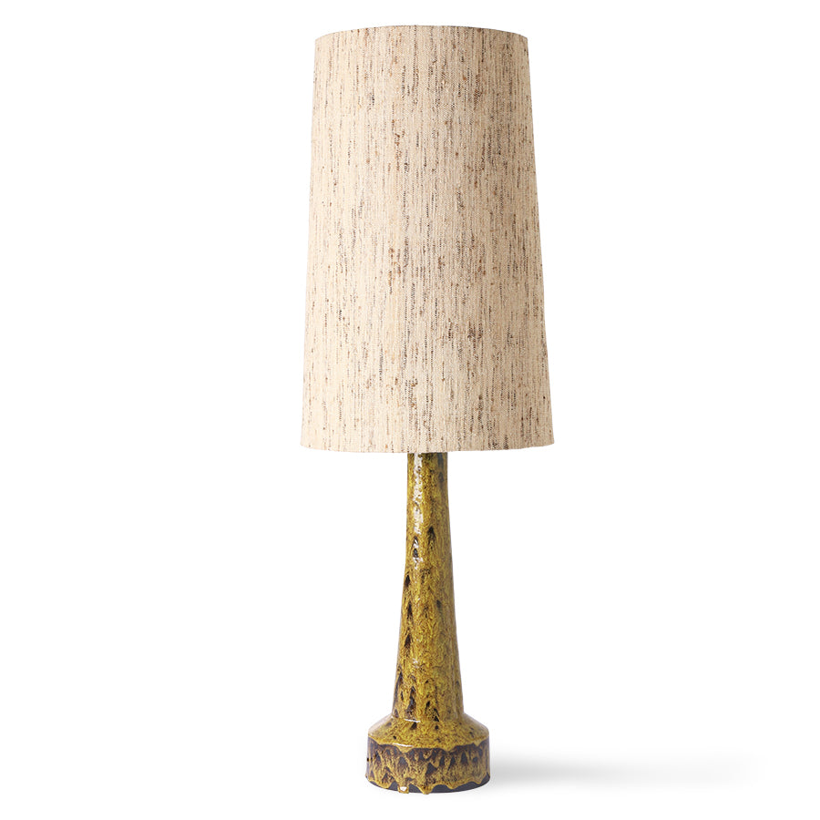 Cone Lamp Shade Silk (Ø36cm) Natural