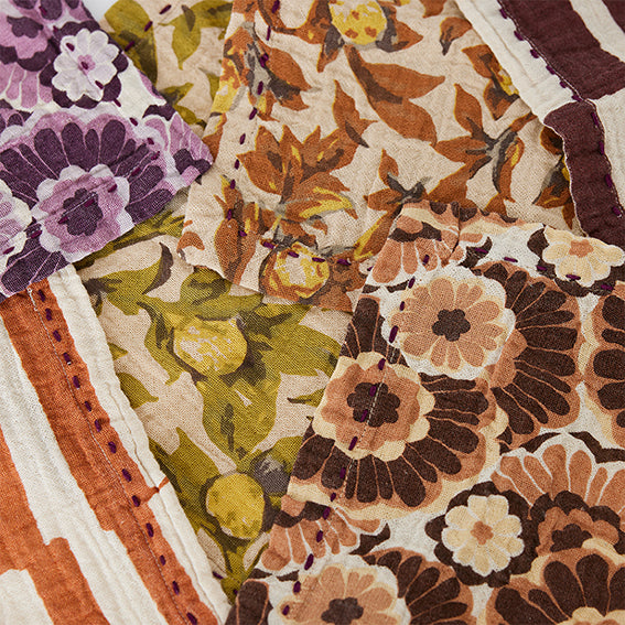 Cotton Napkins Floral Vintage 30x30 per 2 Floral Vintage - LEEF mode en accessoires