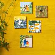 Tegeltje met de tekst 'Couple Goals' in zwart op een witte achtergrond, van StoryTiles, geschikt voor muurdecoratie.