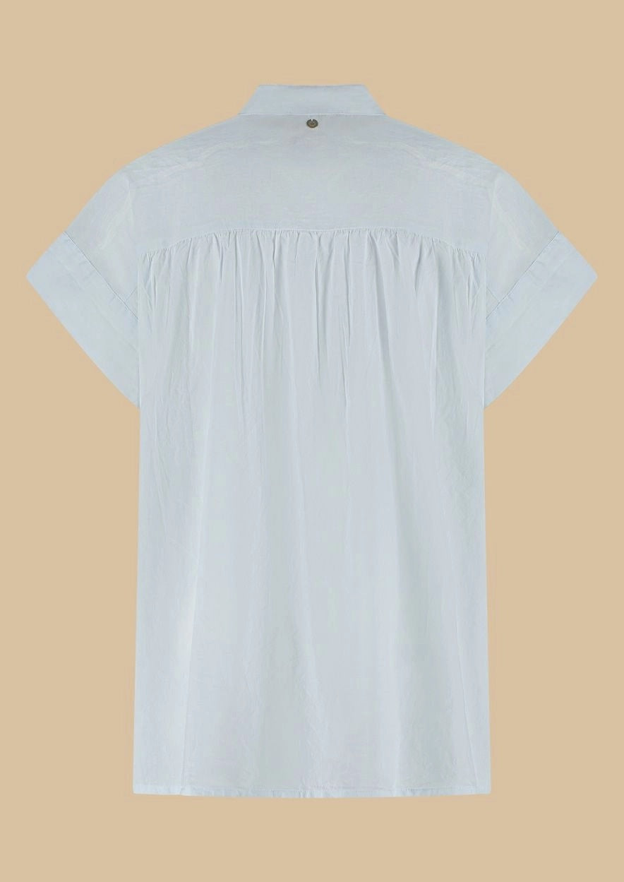 DENISE BLOUSE 3268 Blue Sky - LEEF mode en accessoires