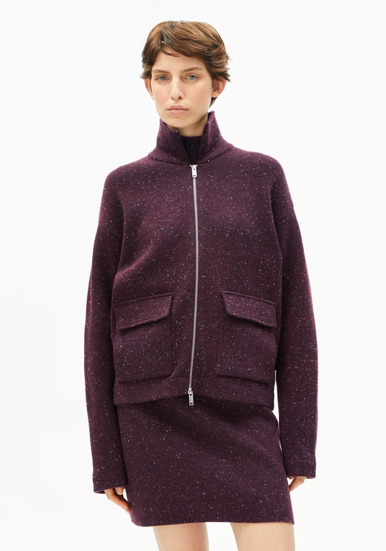 DOROTHEAA TWEED 3320 Dark Cranberry