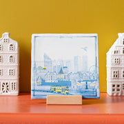 StoryTiles wandtegel Den Haag in ’n Oogopslag 10 x 10 met illustratie van Den Haag