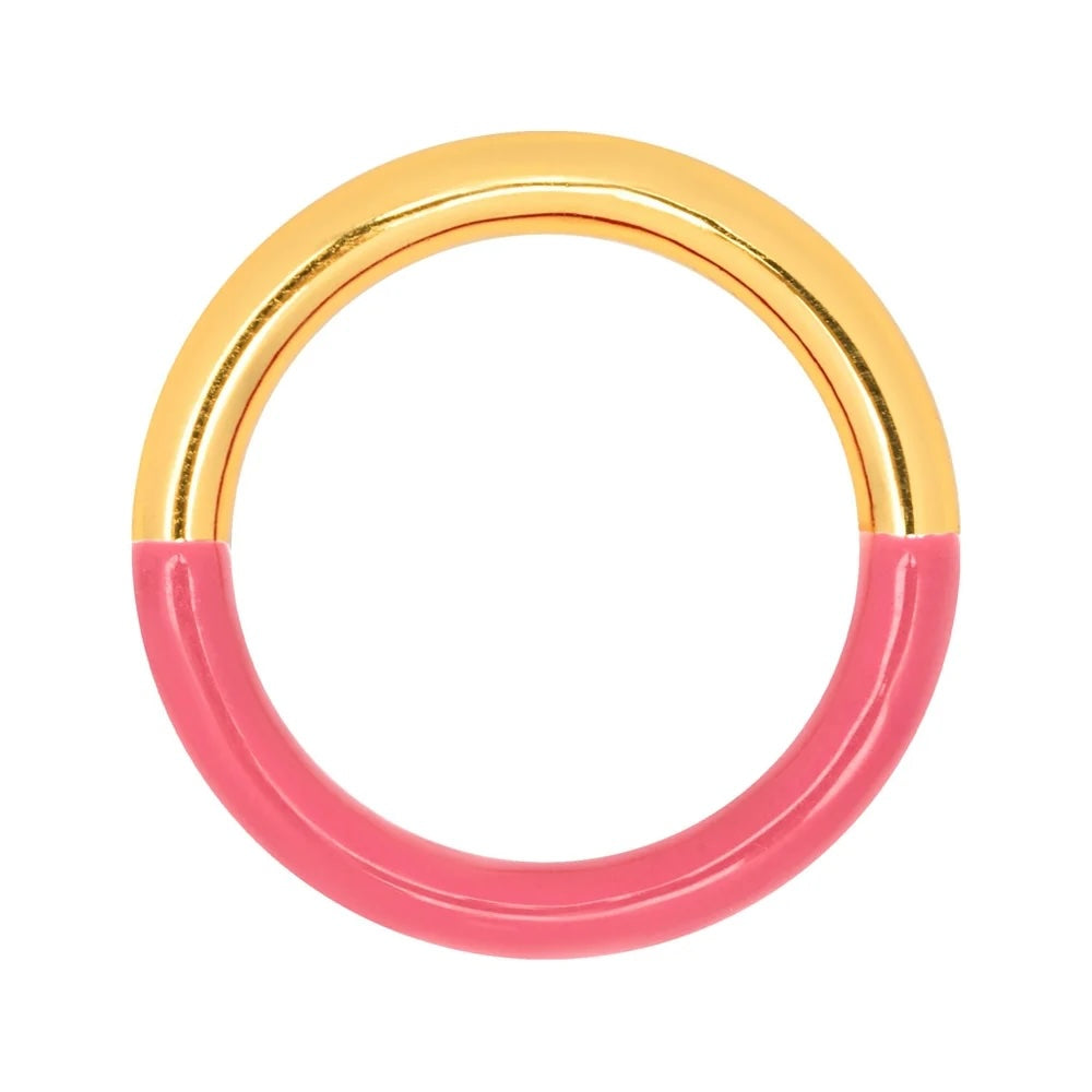 DoubleColorRingGoldPlatedGold_CoralPink__1