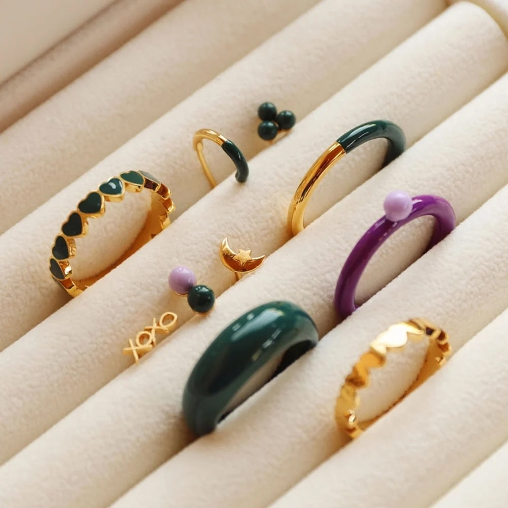 DoubleColorRingGoldPlatedGold_NorthSeaGreen__4