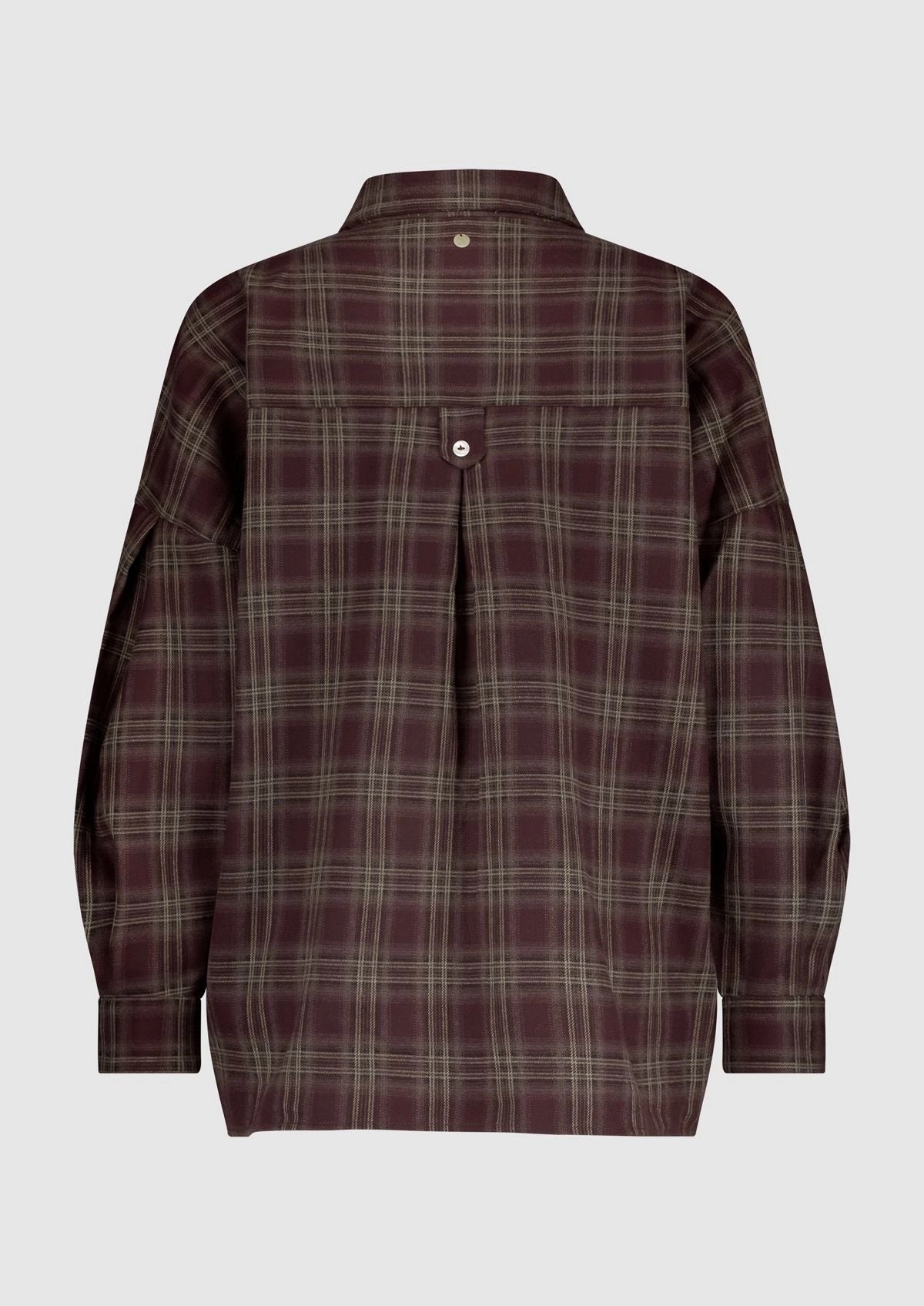 Drew Blouse 1004 Aubergine
