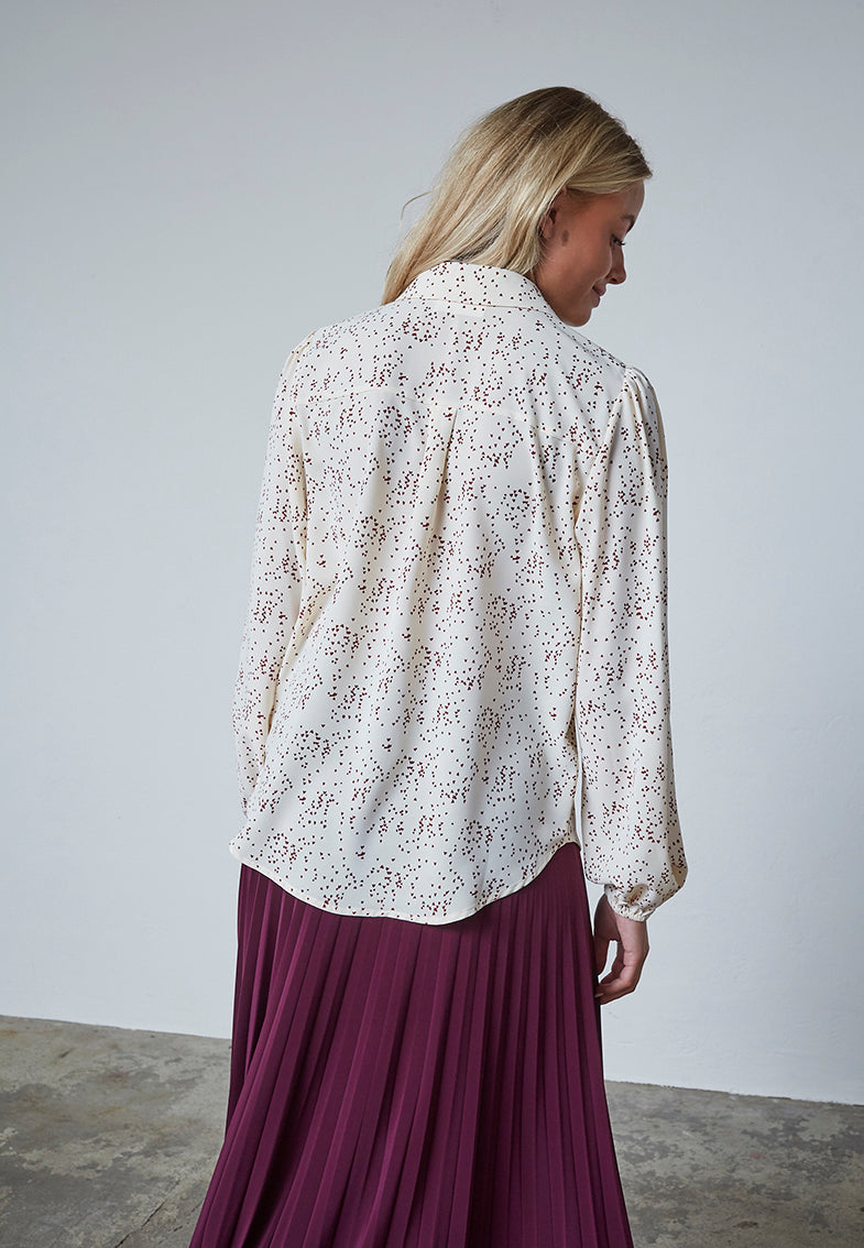 EBBEY-SH75 Cream/Heart - LEEF mode en accessoires