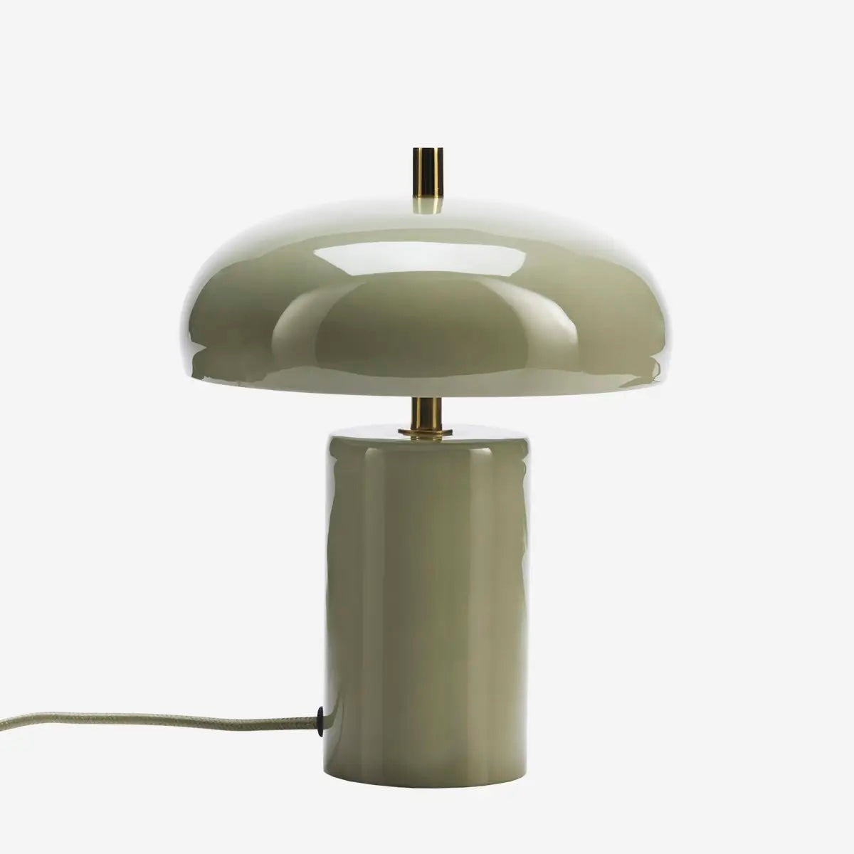 ENAMEL TABLE LAMP Sage