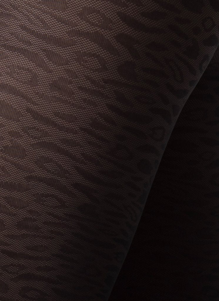 Emma Leopard 60 DN  Black - LEEF mode en accessoires