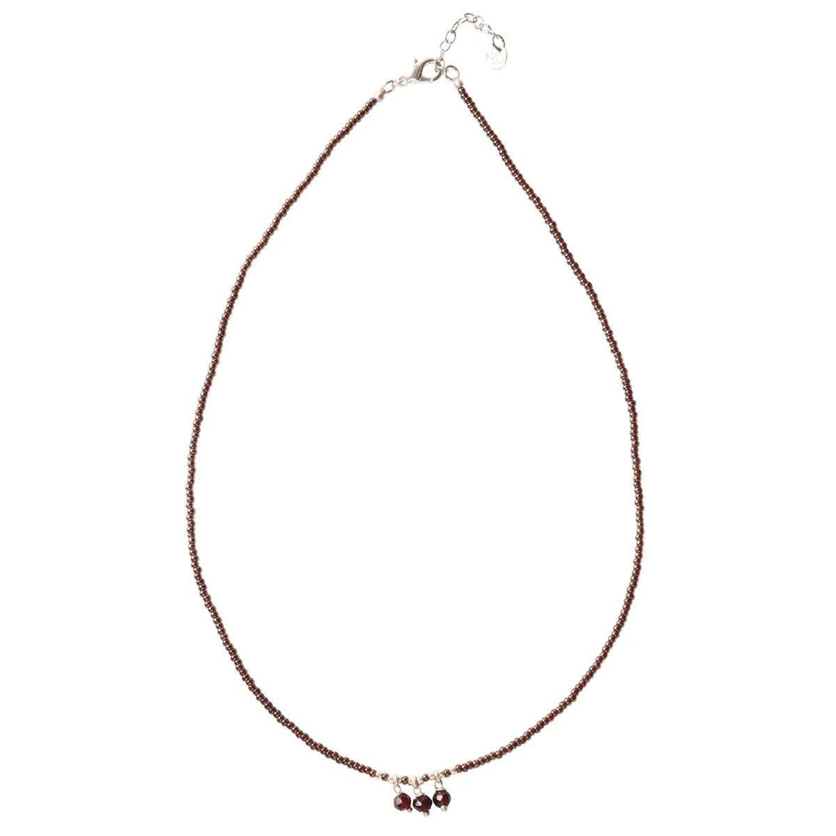 Empathy Garnet Nacklace SC - LEEF mode en accessoires