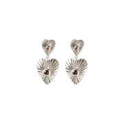 EmpowerGarnetSilverPlatedEarringsGarnet__1