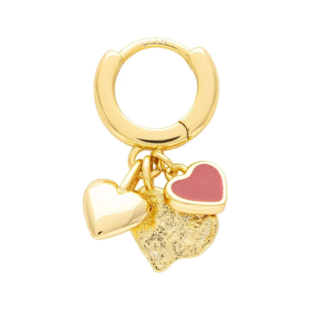 EndlessLoveearring1pcsGoldPlated__1