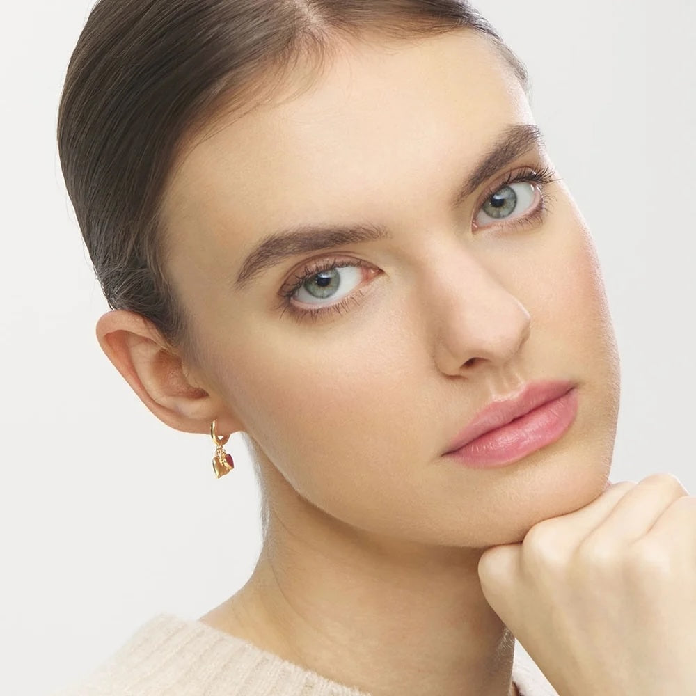EndlessLoveearring1pcsGoldPlated__2