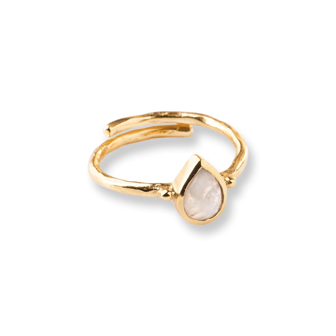 Enjoyment Ring Moonstone - LEEF mode en accessoires