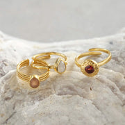 Enjoyment Ring Moonstone - LEEF mode en accessoires