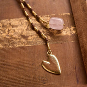 EntireRoseQuartzNecklaceRosequartz__3