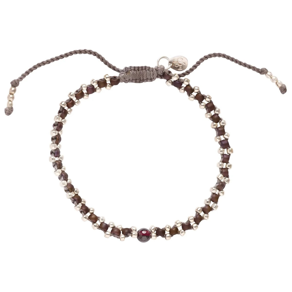 Eternal Garnet Bracelet SC  Garnet - LEEF mode en accessoires
