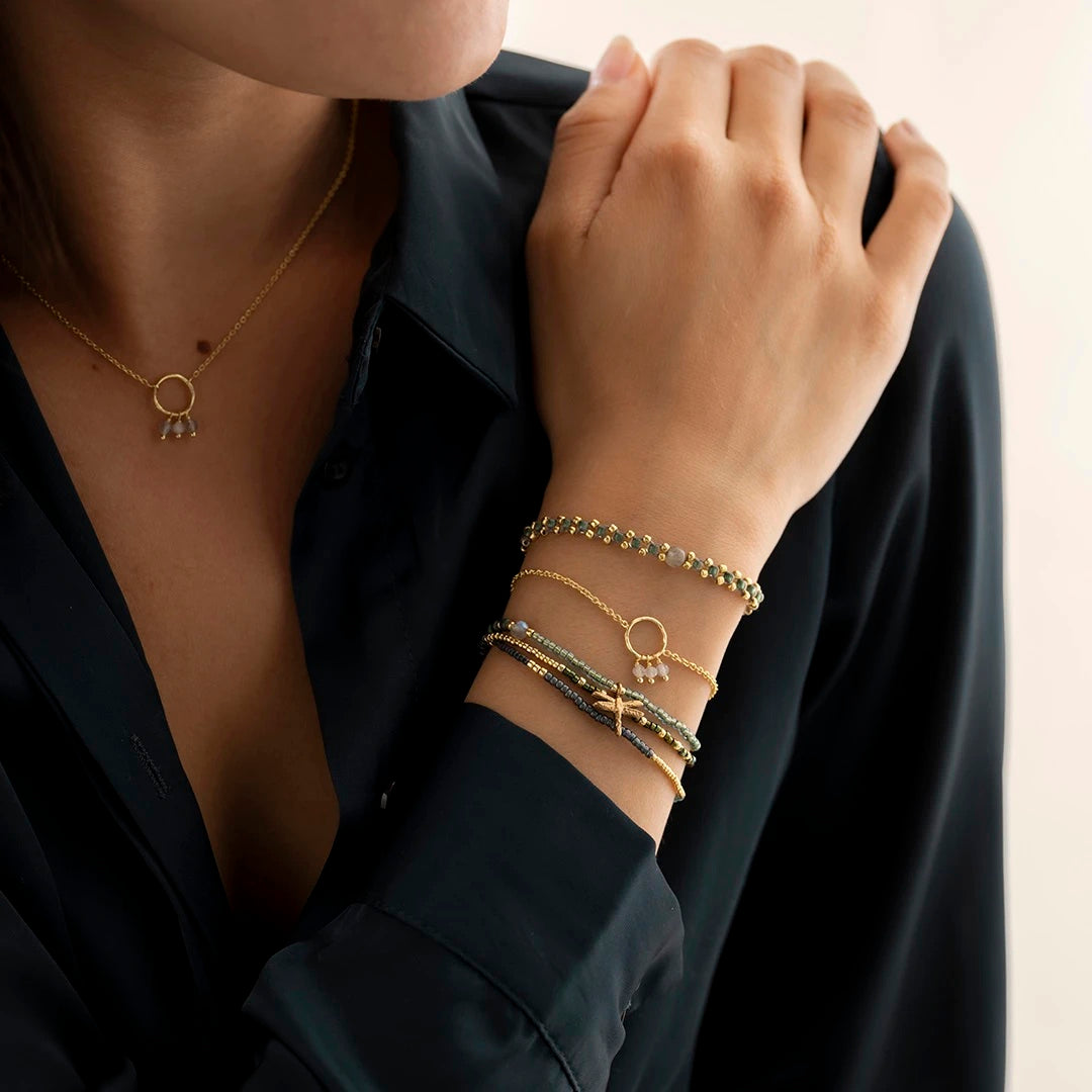 Eternal Labradorite Bracelet GC Labradorite - LEEF mode en accessoires