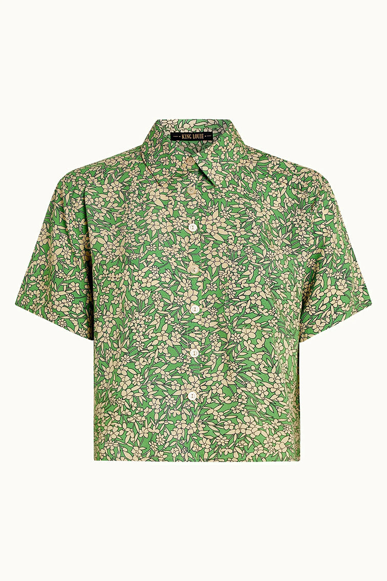 Evelina Blouse Paradis 271 Jasmin Green - LEEF mode en accessoires
