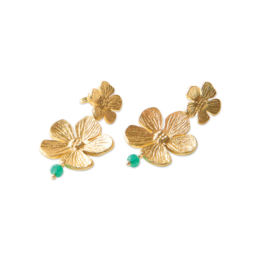 Expressive Aventurine Earrings GP Aventurine - LEEF mode en accessoires