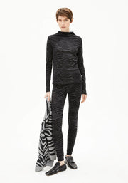 FARIBAA ZEBRARAA 105 Black - LEEF mode en accessoires