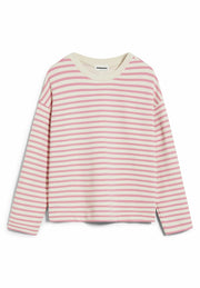 FRANKAAMAARLENSTRIPESWEAT_2251Raspberrypink-undyed_6