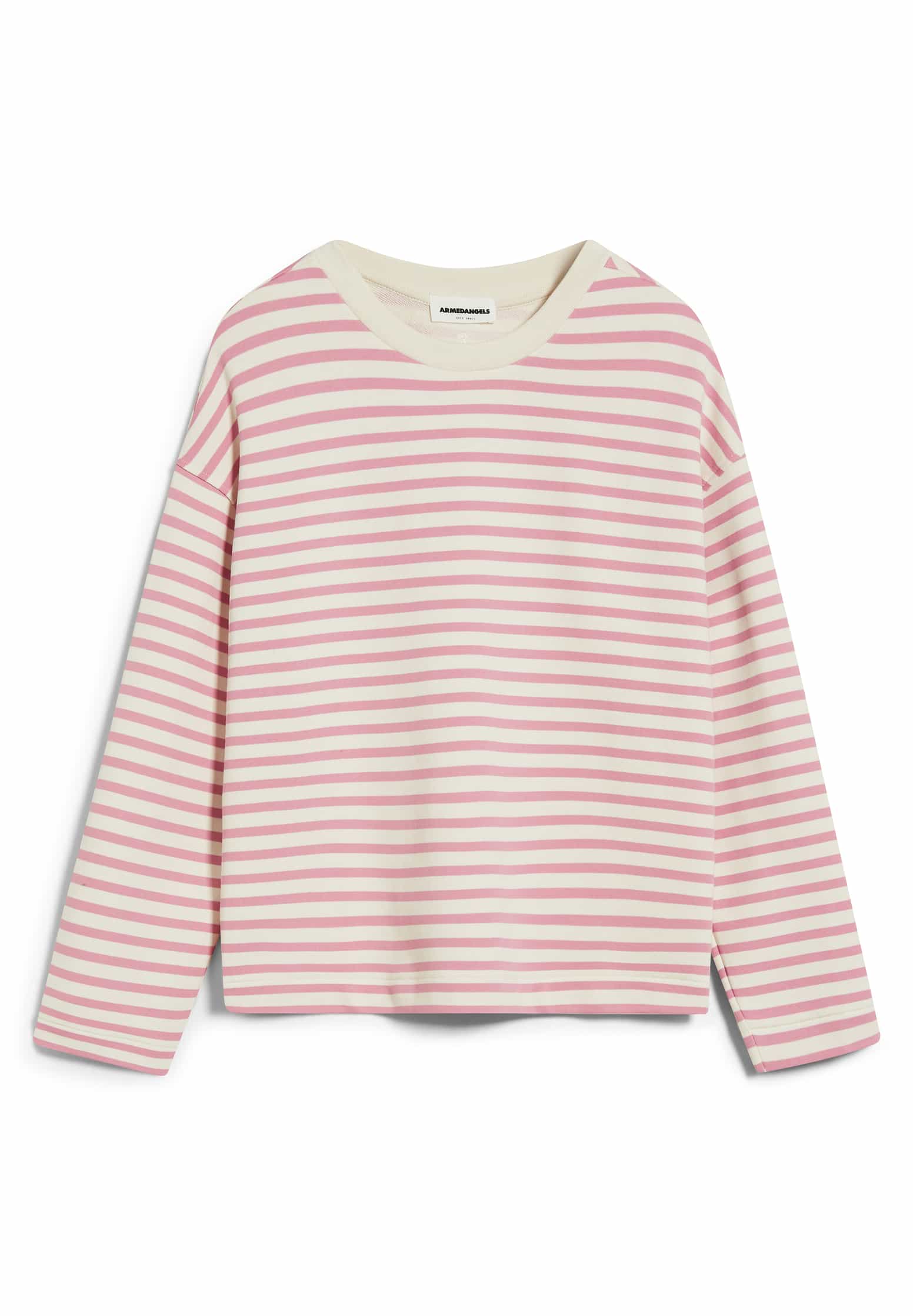 FRANKAAMAARLENSTRIPESWEAT_2251Raspberrypink-undyed_6