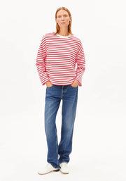 FRANKAAMAARLENSTRIPESWEAT_3546Undyed-MarsRed_3