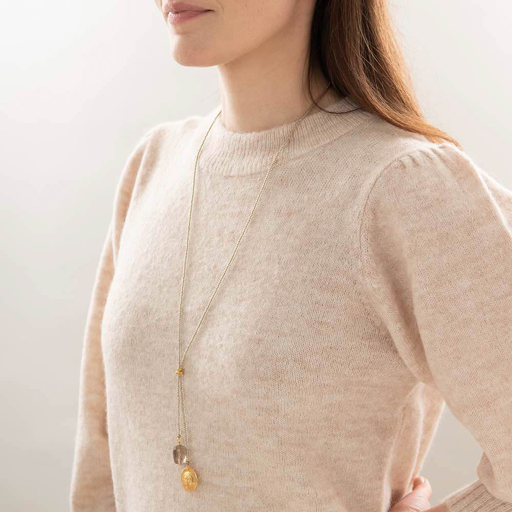 FairyBlueSmokeyQuartzGoldNecklaceSmokeyquartz__3