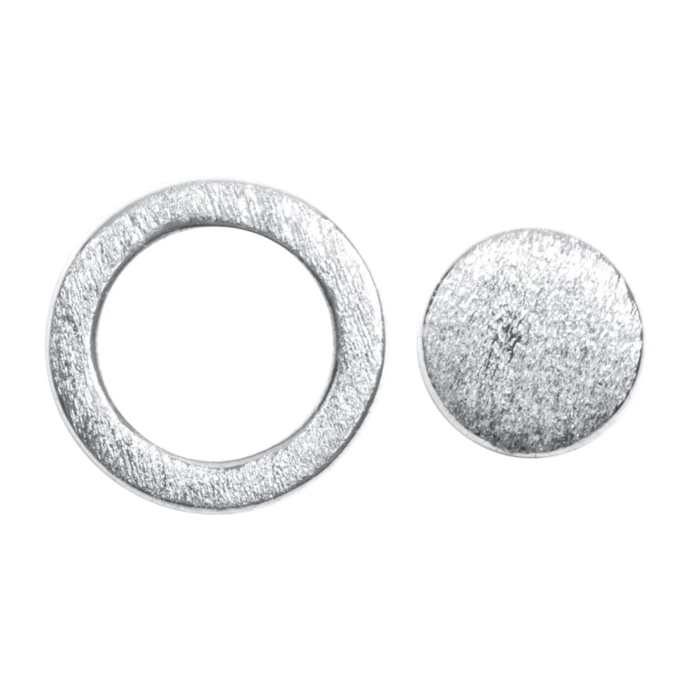 FamilyRoundEarringspairbrushedSilverPlated__1