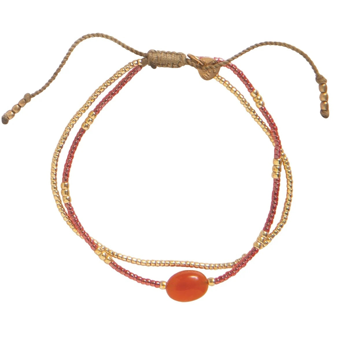 Feeling Carnelian Bracelet GC Carnelian - LEEF mode en accessoires