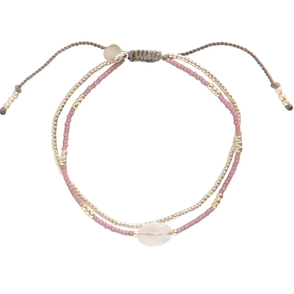Feeling Rose Quartz Bracelet SC Rose quartz - LEEF mode en accessoires