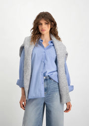 Fiora Blouse  1142 Light Sky - LEEF mode en accessoires