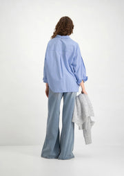 Fiora Blouse  1142 Light Sky - LEEF mode en accessoires