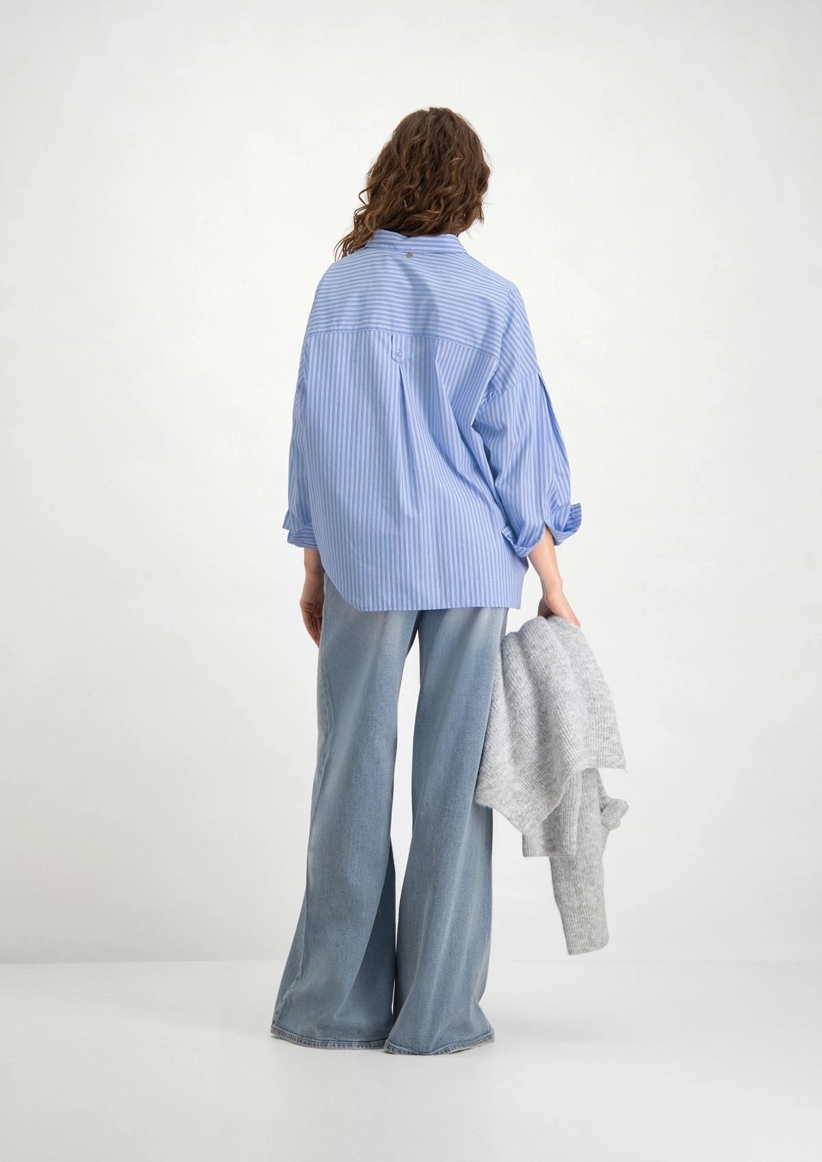 Fiora Blouse  1142 Light Sky - LEEF mode en accessoires