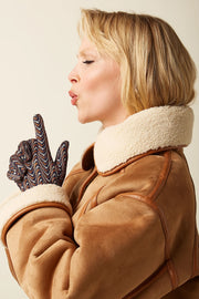 Fizz Glove 491 Rhodonite Blue - LEEF mode en accessoires